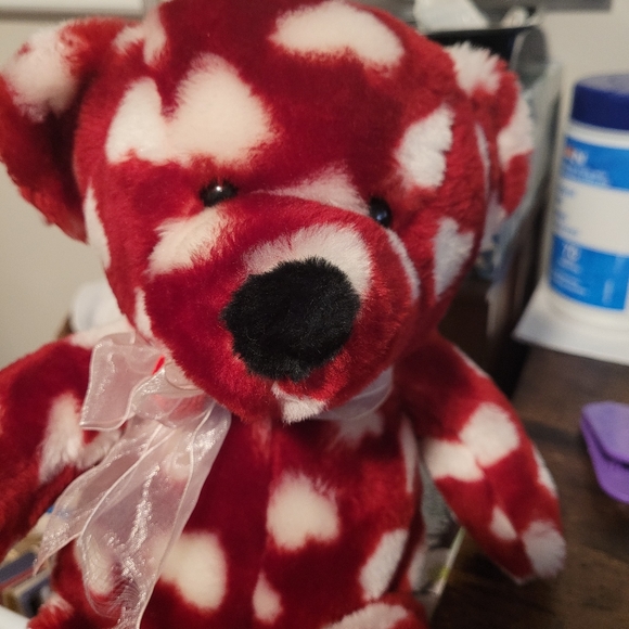 Heart Teddy Bear - Picture 3 of 4